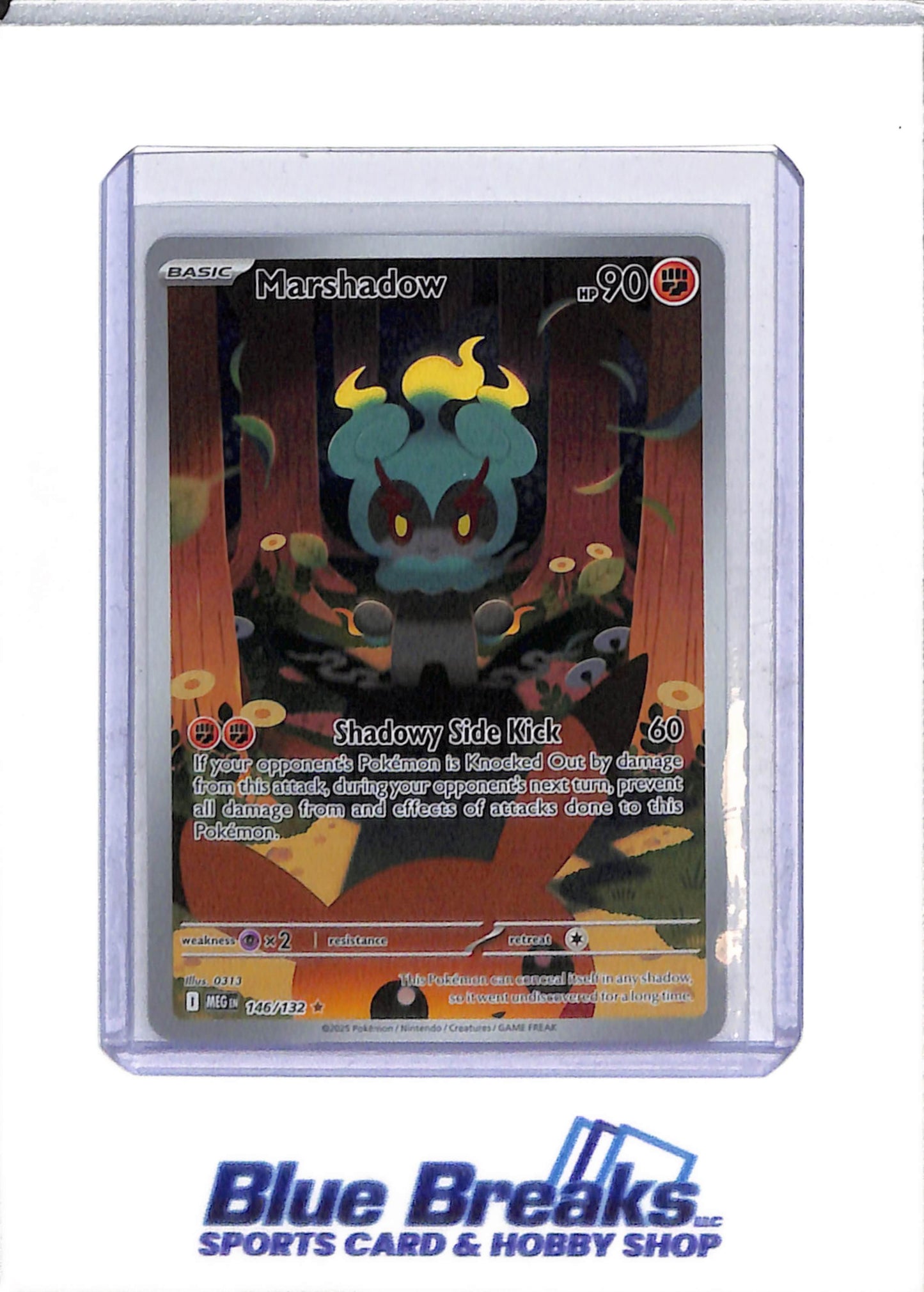 2025 Pokémon - Mega Evolution - Special Illustration Holo - Marshadow - #146/132 - drop