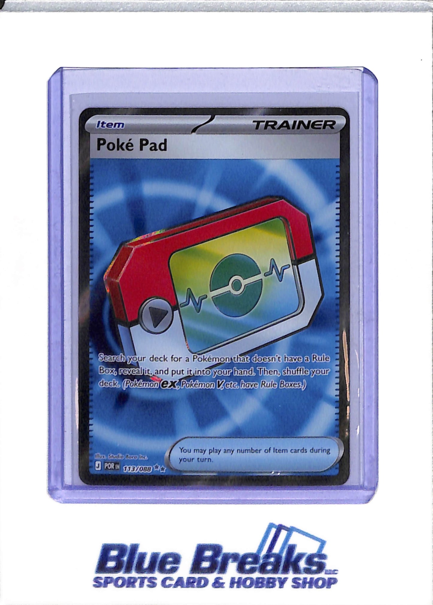 2026 Pokémon - Perfect Order - Special Illustration Foil - Poke Pad - #113/088 - drop