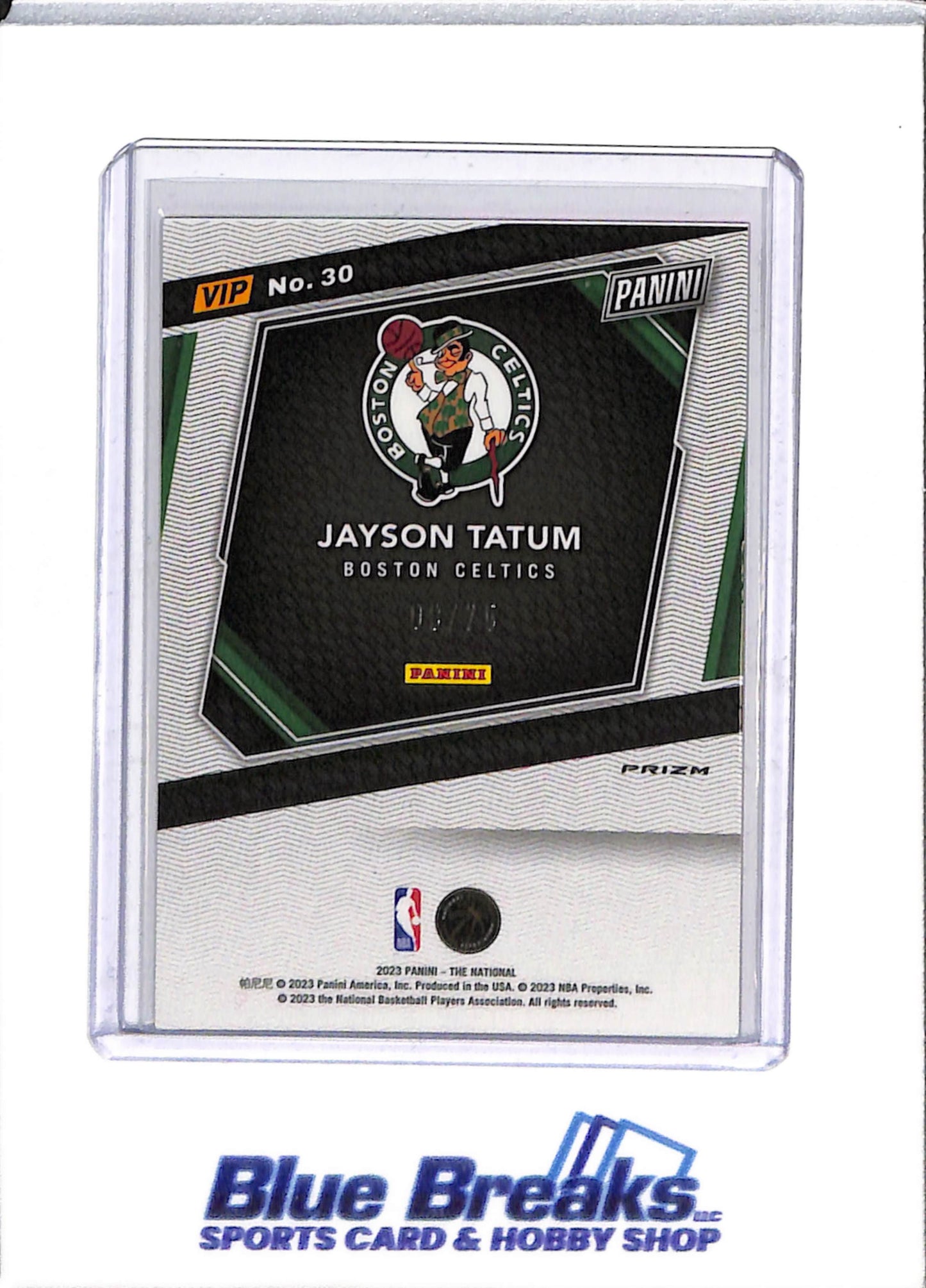 2023 Panini - The National - Pink Cracked Ice - Jayson Tatum - 08/75 - #30 - Basketball - Celtics - drop