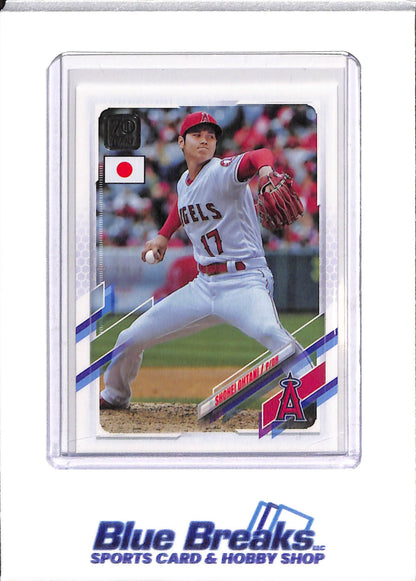 2021 Topps - Japan Edition - Shohei Ohtani - #74 - Baseball - Dodgers - drop