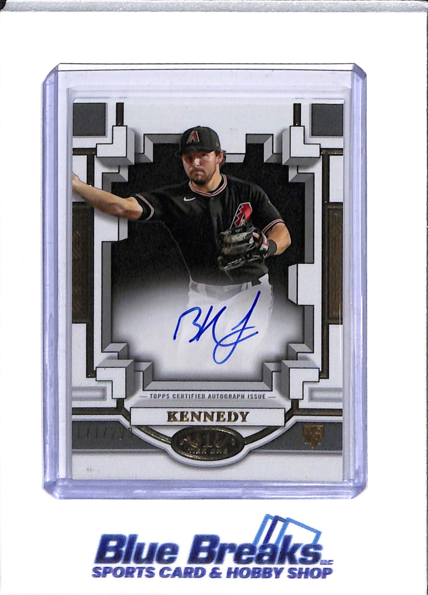 2023 Topps - Tier One - Break Out - Auto - Buddy Kennedy - 173/299 - #BOA-BK1 - Baseball - Diamondbacks - drop