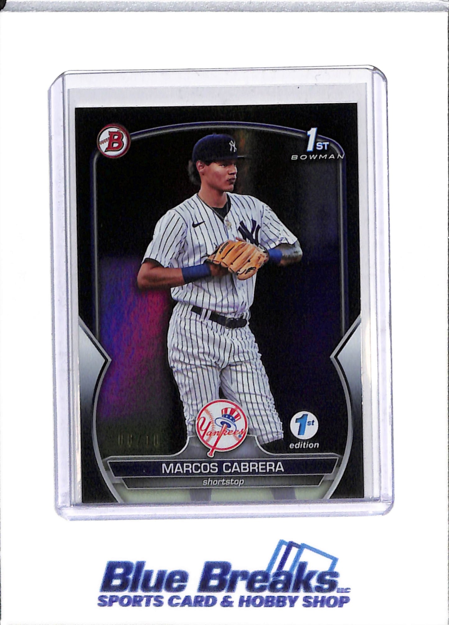 2023 Topps - Bowman - 1st - Marcos Cabrera - 08/10 - #BPPF-46 - Baseball - Yankees - drop