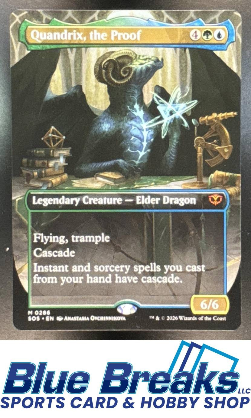 2026 Magic the Gathering Wizards of the Coast Quandrix, the Proof #286