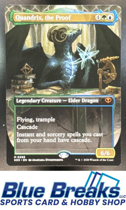 2026 Magic the Gathering Wizards of the Coast Quandrix, the Proof #286