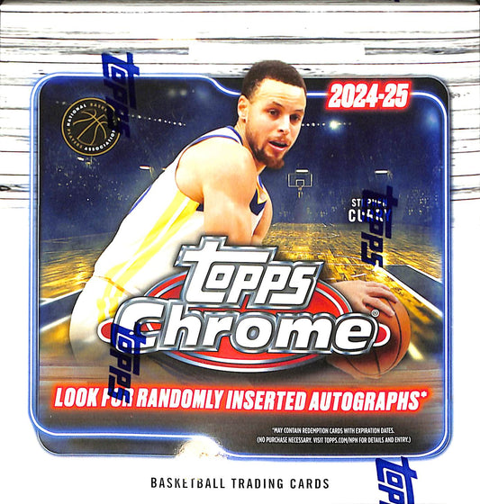 2024-2025 Topps Chrome Basketball Mega Box