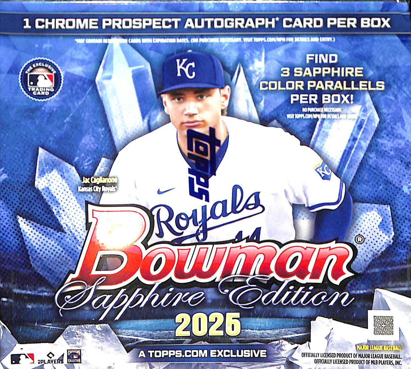 2025 Bowman Sapphire Baseball Hobby Box