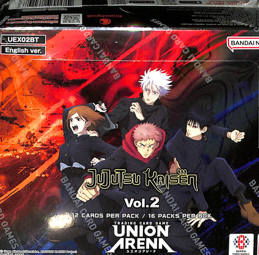 Union Arena Jujutsu Kaisen Volume 2 English Sealed Booster