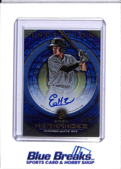 2022 Topps - Bowman - Inception - Wes Kath - Auto - 158/250 - Erick Hernandez - Auto - 40/99 - Norge Vera - Auto - 51/75 - Wilfred Veras - 34/50 - Baseball - White Sox