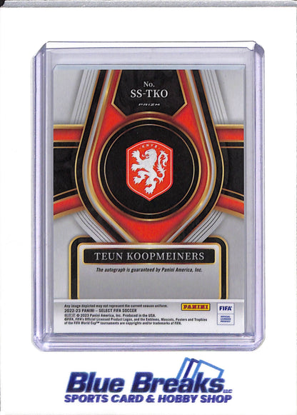 2022-23 Panini - Select FIFA - Refractor Auto - Teun Koopmeiners - #SS-TKO - Soccer - Netherlands