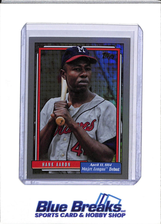 2022 Topps - Archives - Hank Aaron - 36/50 - #380 - Baseball - Braves