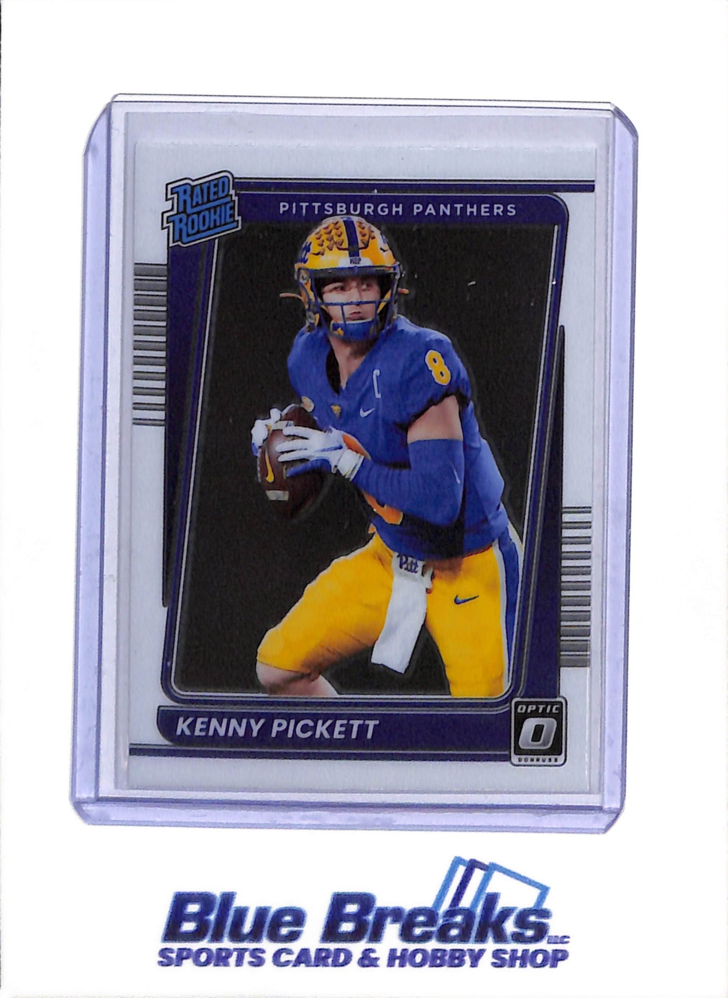 2022 Panini - Chronicles - Donruss Optic - Draft Picks - Kenny Pickett - #7 - Football - Steelers