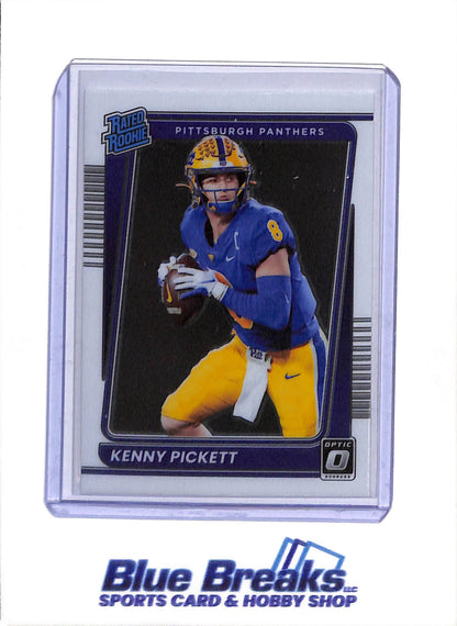 2022 Panini - Chronicles - Donruss Optic - Draft Picks - Kenny Pickett - #7 - Football - Steelers