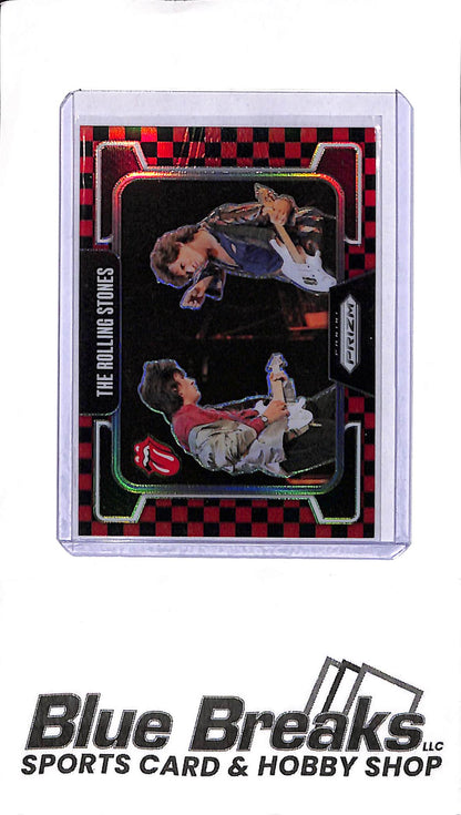 2025 Prizm Rolling Stones - The Rolling Stones - #66 - Checkerboard 103/179 - Music