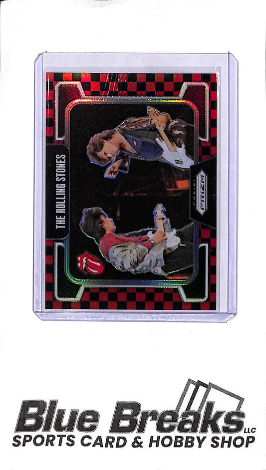 2025 Prizm Rolling Stones - The Rolling Stones - #66 - Checkerboard 103/179 - Music