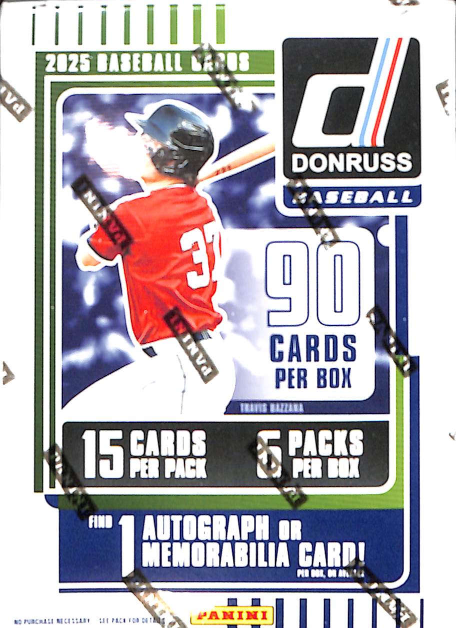 2025 Panini Donruss Baseball 6-Pack Hobby Blaster Box - Sealed Wax