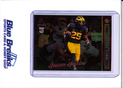 2022 Panini - Luminance - Red Parallel - Hassan Haskins - 16/25 - #186 - Football - Titans