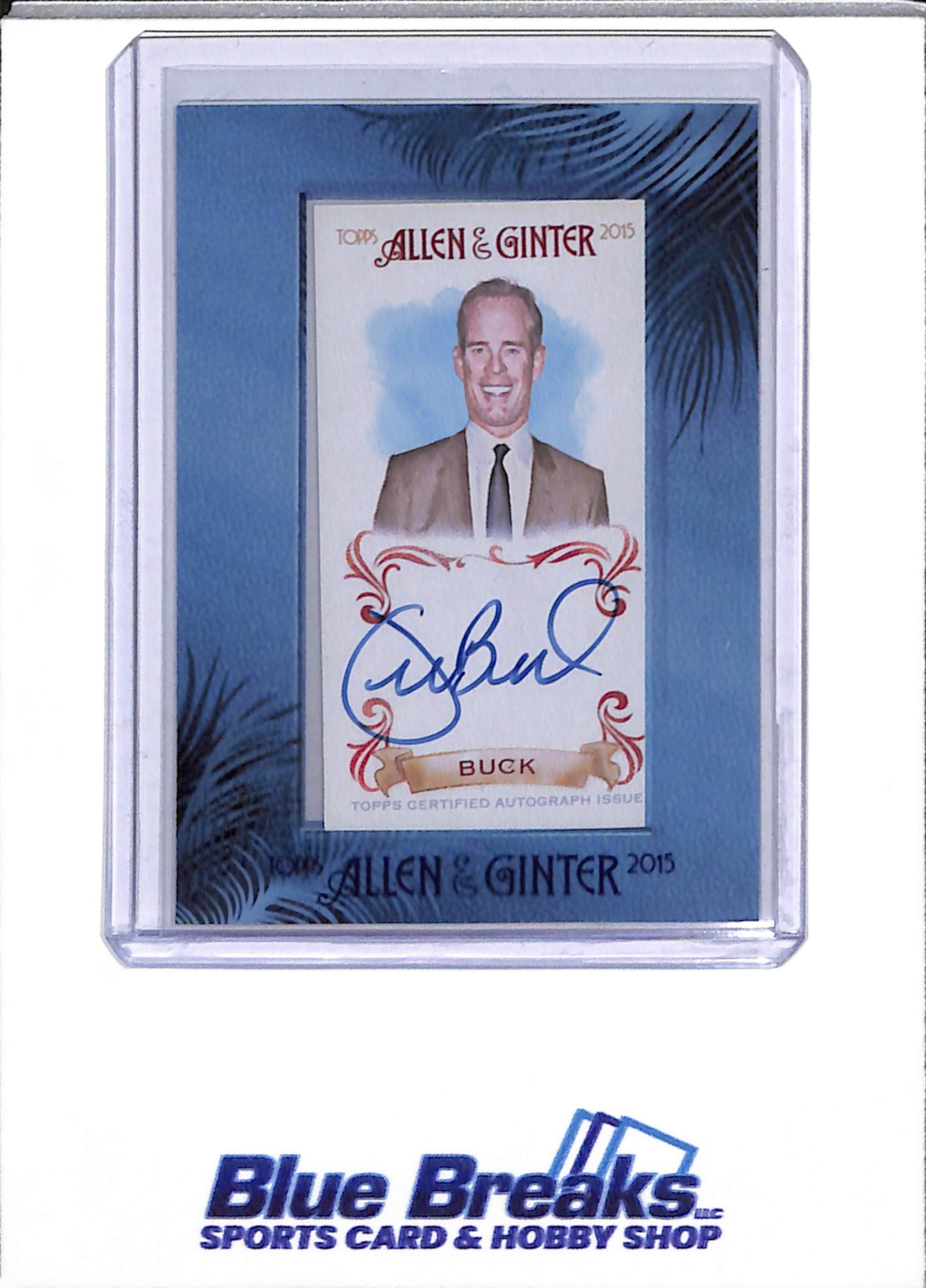 2015 Allen & Ginter - Mini Auto - Joe Buck - #AGA-JBU - Football - Sportscaster