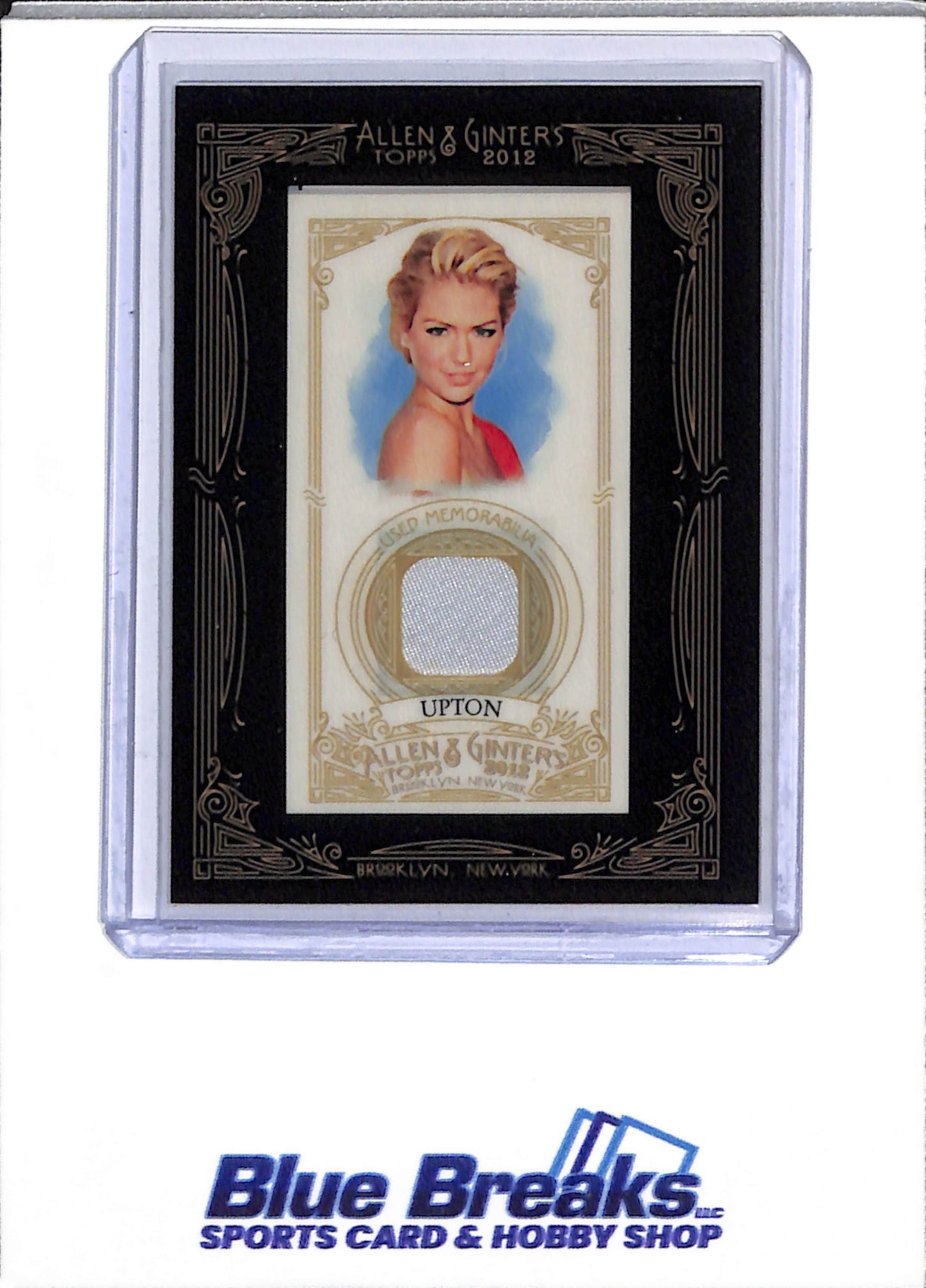 2012 Topps - Allen & Ginter - Mini Framed Relic - Kate Upton - #AGR-KU - Entertainment