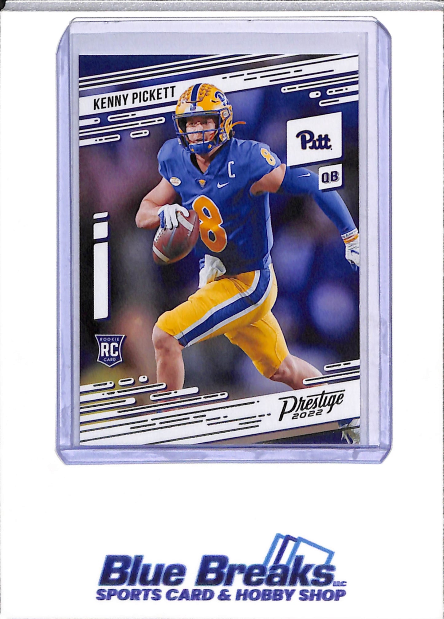 2022 Panini - Chronicles - Prestige - Draft Picks - Kenny Pickett - #8 - Football - Steelers