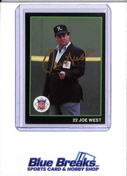 Major League Umpires Association - Auto - Joe West - #36 - Baseball