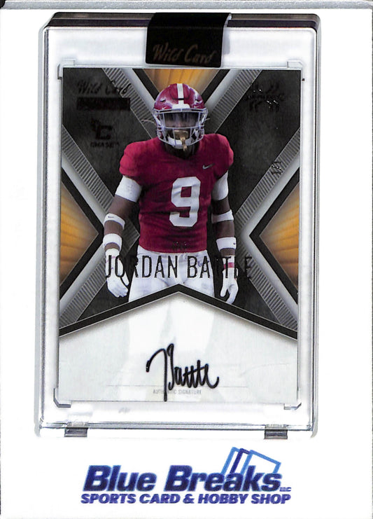 2023 Wild Card - Matte - Chase - Auto - Jordan Battle - 1/1 - #MXP-A - Football - Bengals - drop