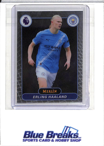 2026 Topps - Merlin - Premier League - Erling Haaland - #123 - Soccer - Manchester City - drop