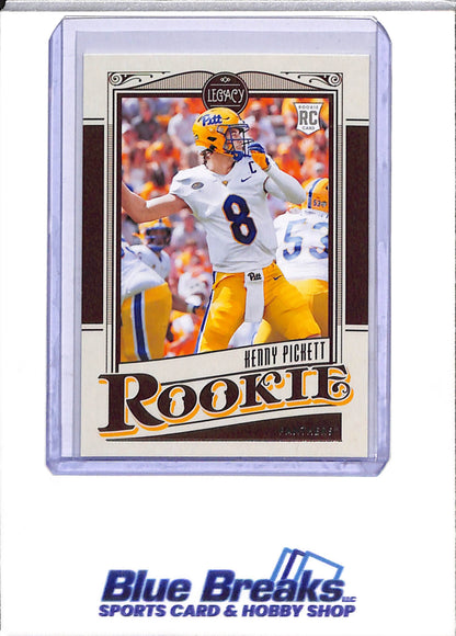 2022 Panini - Chronicles - Legacy - Draft Picks - Rookie Card - Kenny Pickett - #1 - Football - Steelers