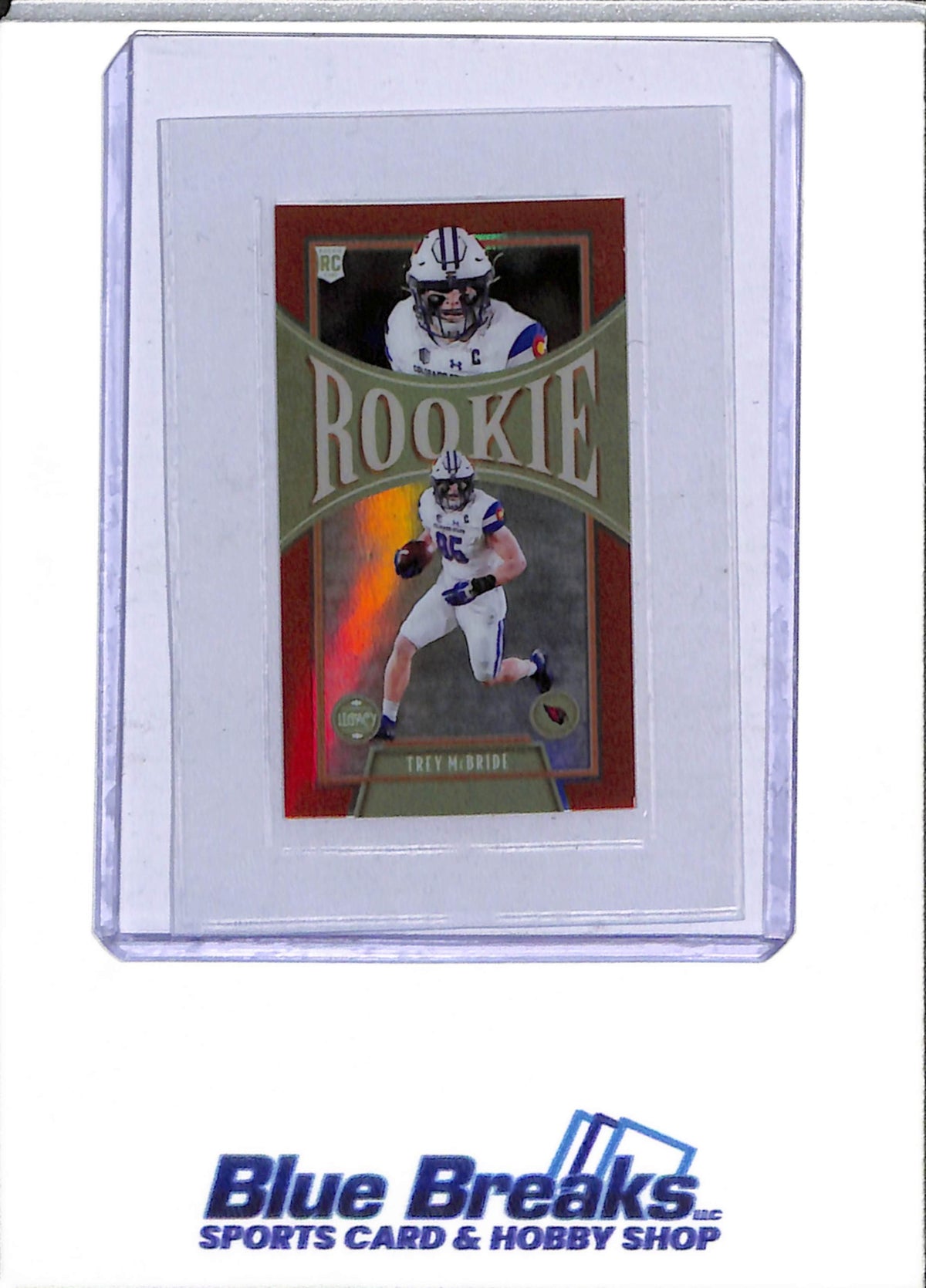 2022 Panini - Legacy - Rookie Card - Orange - Mini Card - Trey McBride - 039/125 - #178 - Football - Cardinals