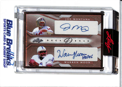 2022 Leaf - Decadence - Bronze Framed - Montana - Moon - 06/10 - #DA-20 - Football
