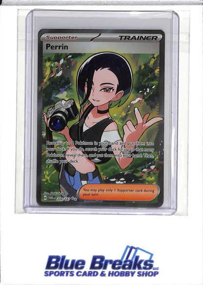 2024 Pokemon - Twilight Masquerade - Illustration Foil - Perrin - #209/167 - drop