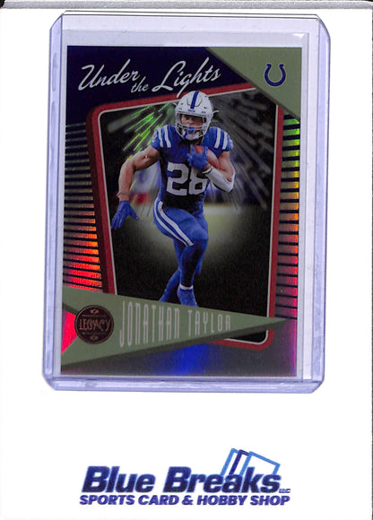 2022 Panini - Legacy - Under the Lights - Jonathan Taylor - 34/35 - #UL-34 - Football - Colts