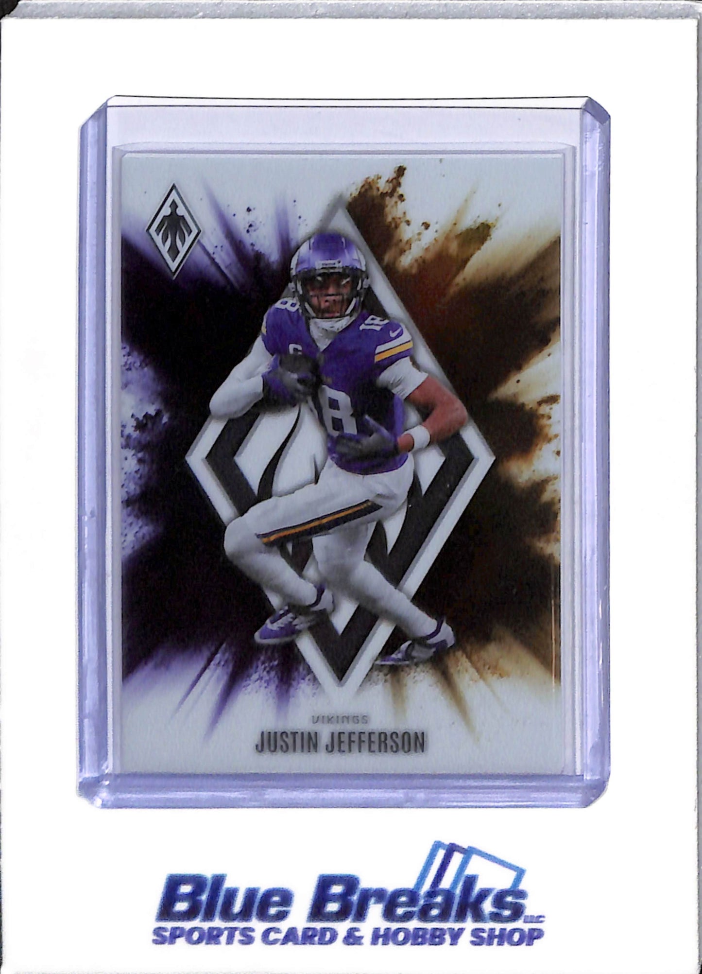 2025 Panini - Phoenix - Color Blast - Justin Jefferson - #19 - football - Vikings - drop