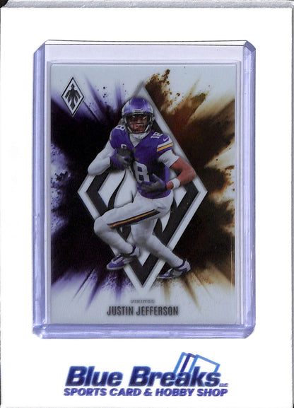 2025 Panini - Phoenix - Color Blast - Justin Jefferson - #19 - football - Vikings - drop