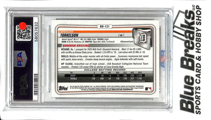 2020 Bowman Draft - Spencer Torkelson BD-121 - 1st Bowman Chrome - PSA 9 - Baseball - Tigers
