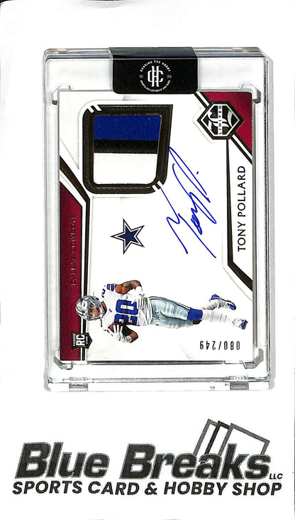 2019 Panini Limited - Tony Pollard RPA - #135 080/249 - Football - Cowboys
