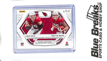 2022 Panini Absolute - Zach Ertz Trey McBride - Team Tandem TT-ZT 17/25 - Football - Cardinals