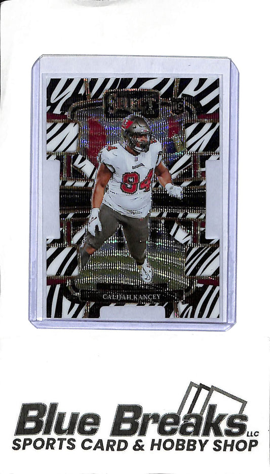 2023 Panini Select - Calijah Kancey #93 - Zebra Die-Cut - Case Hit - Football - Buccaneers