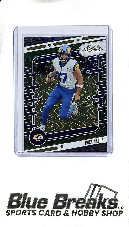 2024 Panini Absolute - Puka Nacua #61 - 50/50 - Football - Rams
