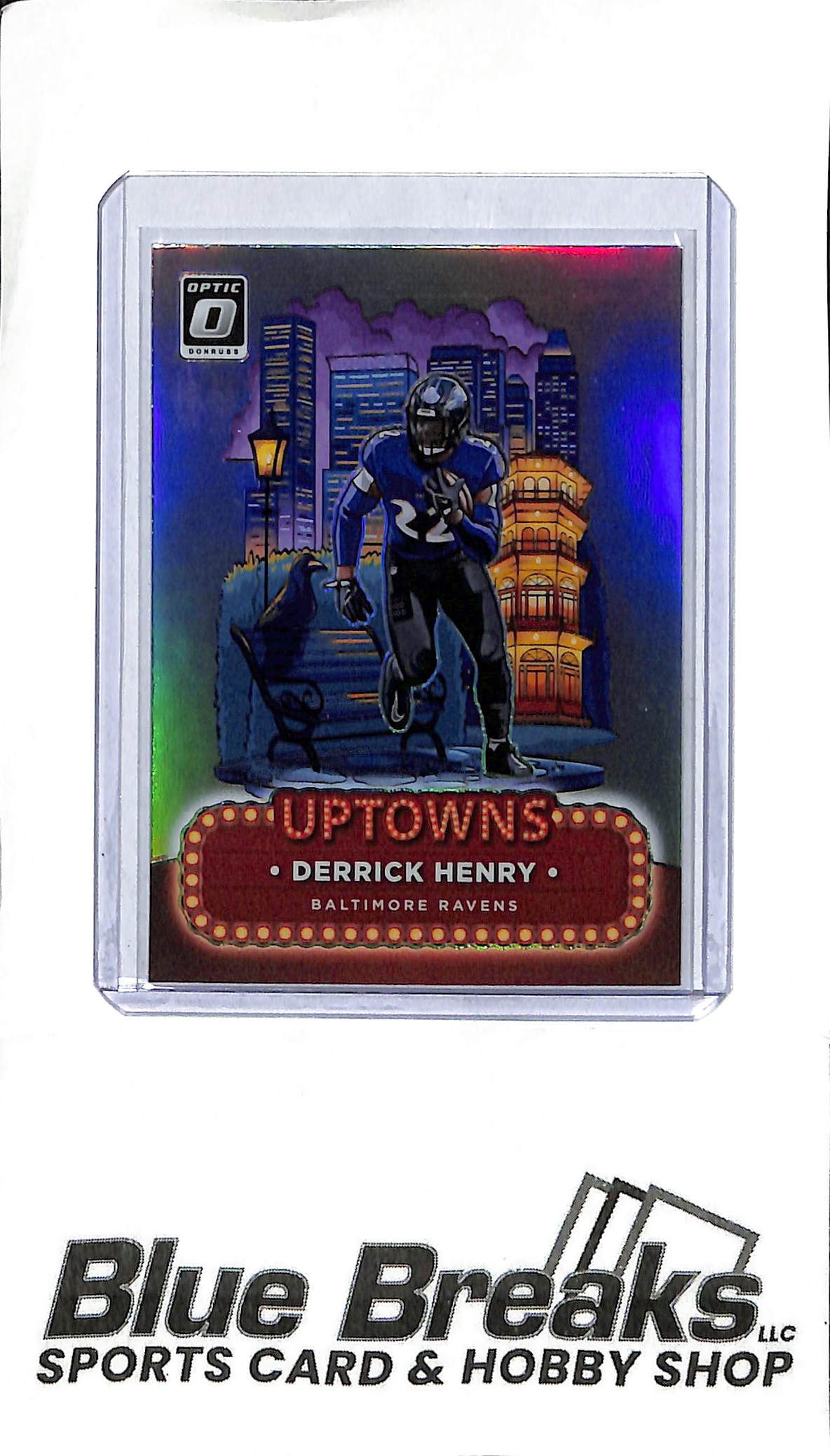 2024 Donruss Optic - Derrick Henry #18 - Uptowns - Football - Ravens