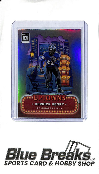 2024 Donruss Optic - Derrick Henry #18 - Uptowns - Football - Ravens