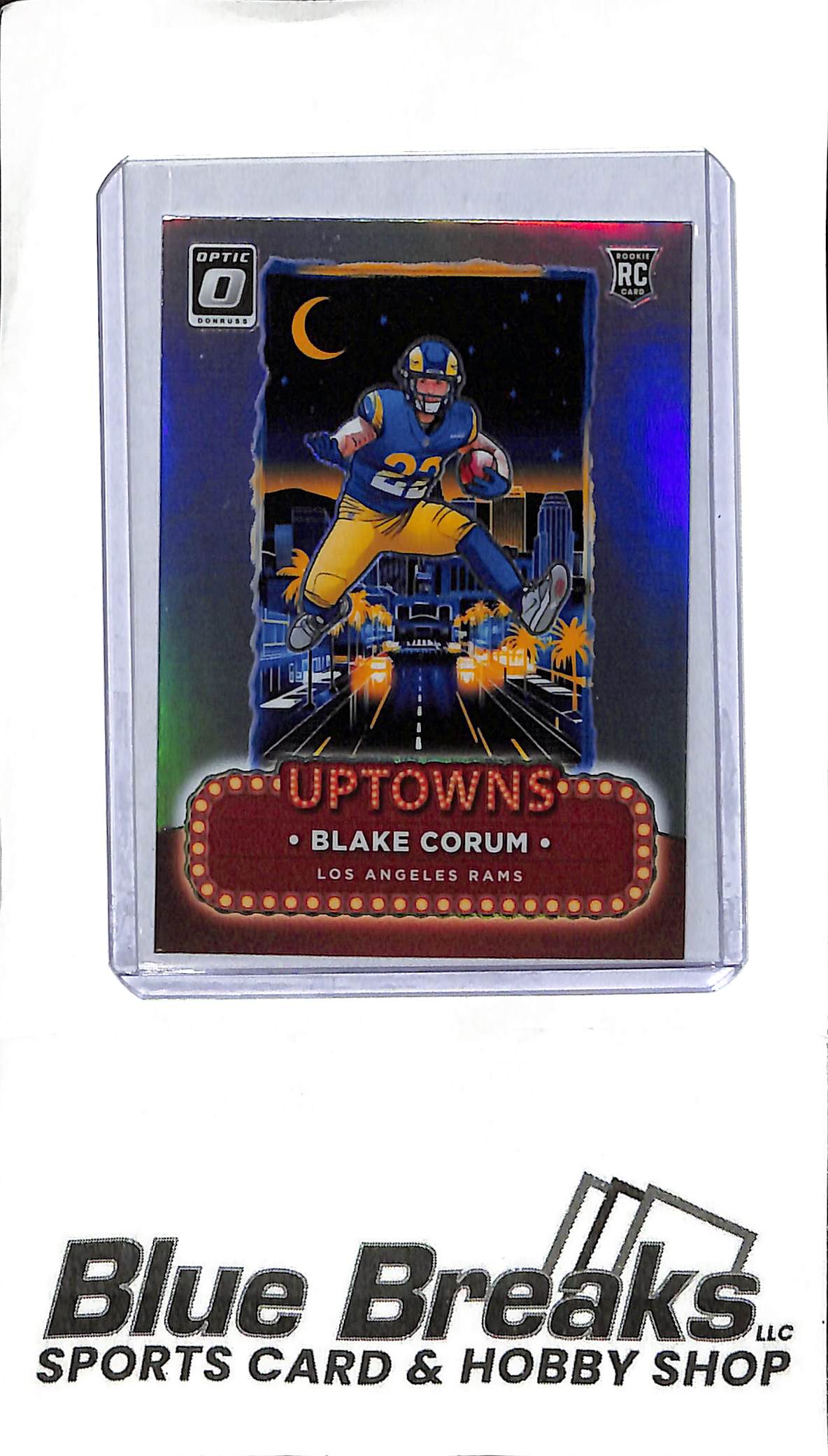 2024 Donruss Optic - Blake Corum - Uptowns # 14 - Rookie - Football - Rams