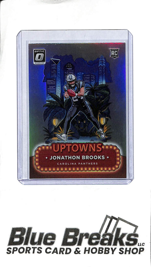2024 Donruss Optic - Jonathon Brooks - Uptowns #13 - Rookie - Case Hit - Football - Panthers