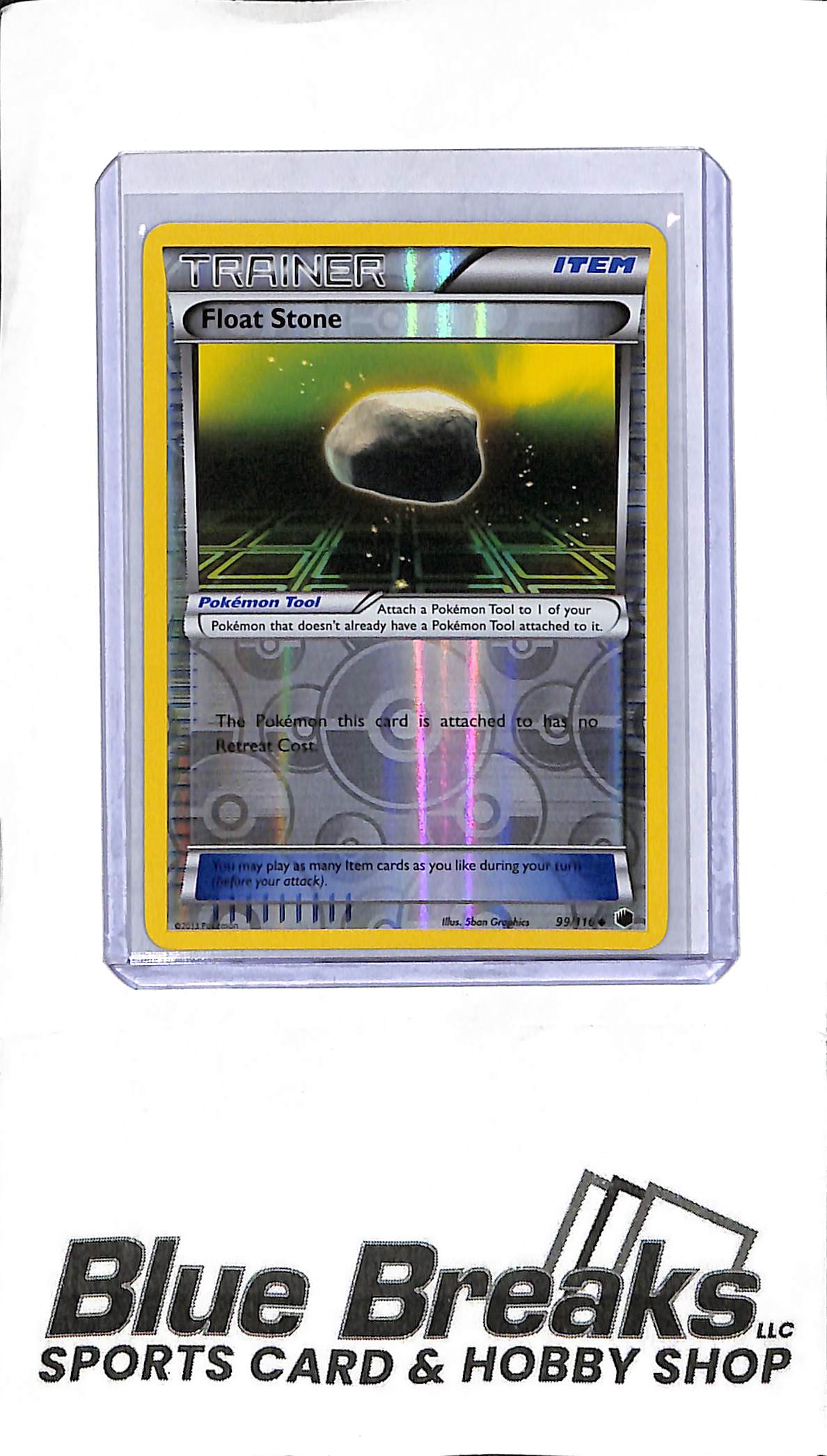 Pokémon - Float Stone - Holo - 99/116 - Trainer