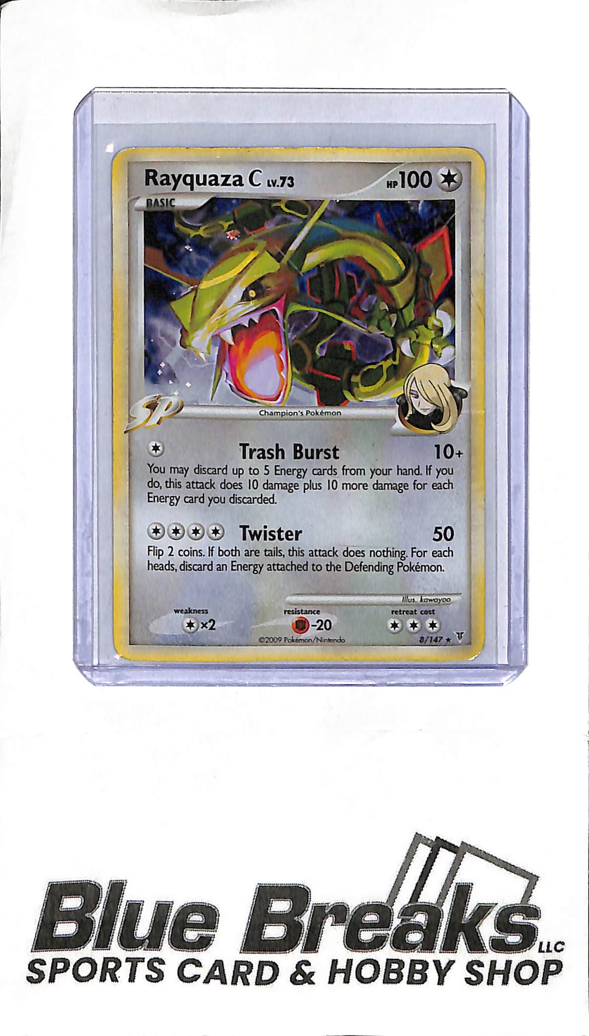 Pokémon - Rayquaza C - Holo - 8/147