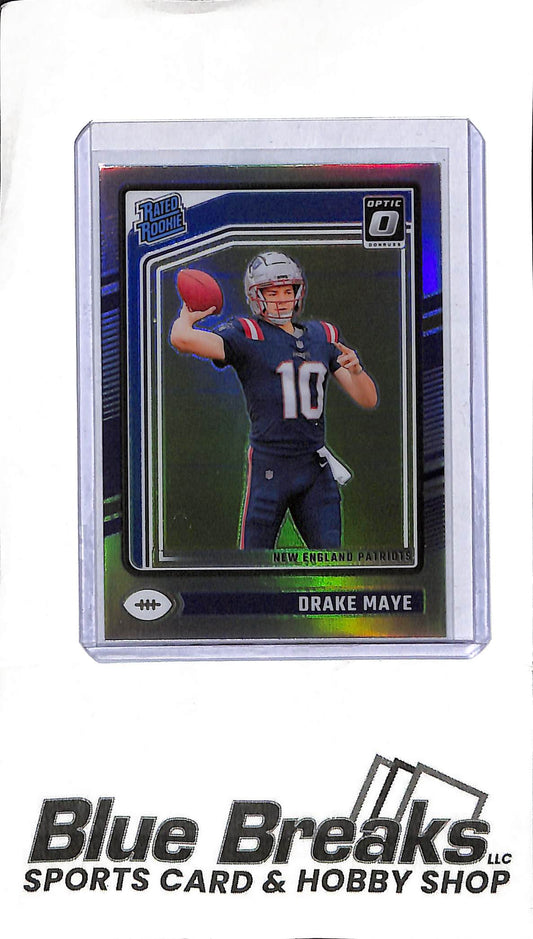 2024 Donruss Optic - Drake Maye - #229 - Silver Holo - Football - Patriots