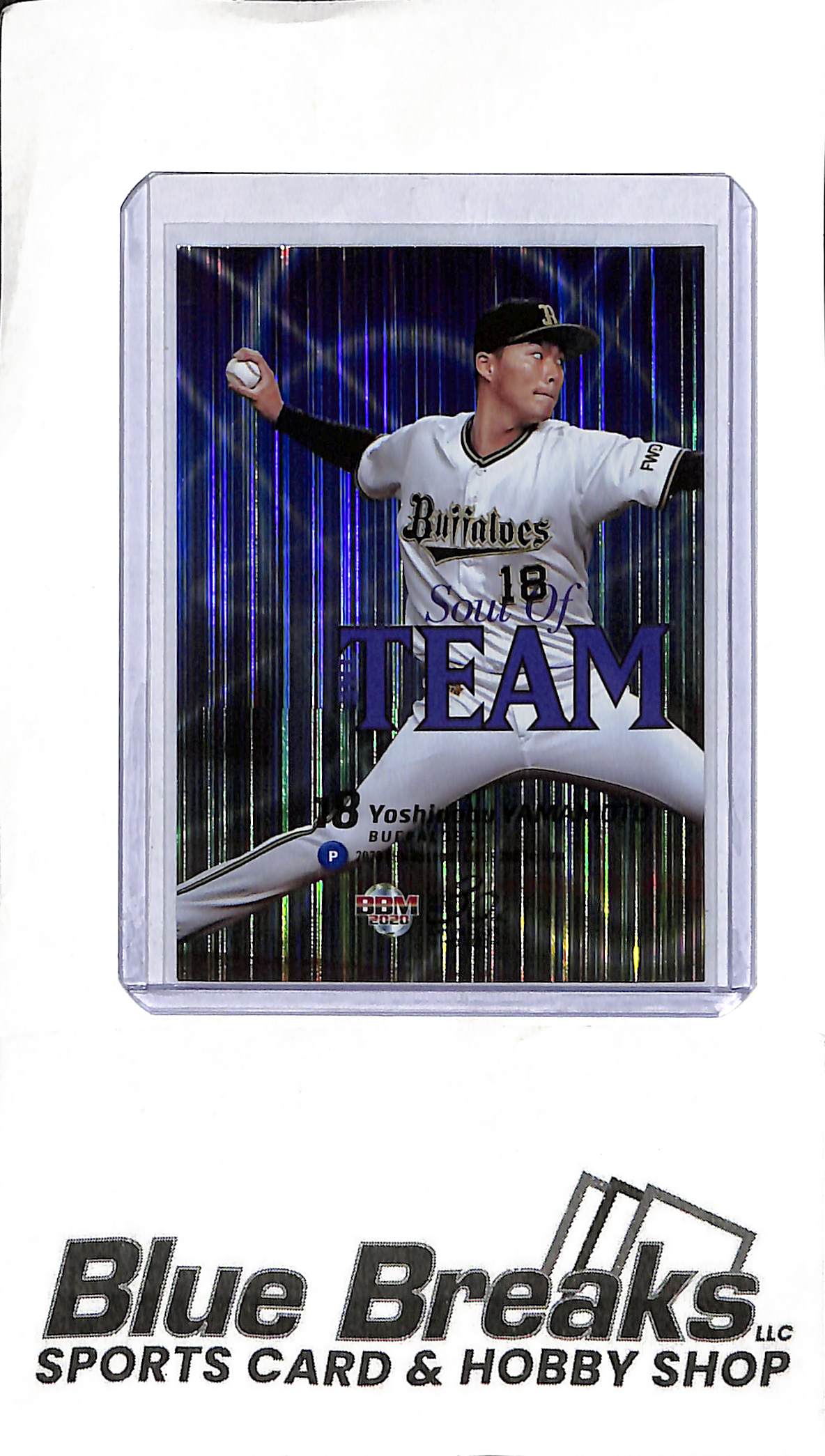 2020 BBM 2nd Version - Yoshinobu Yamamoto - Soul of the Team - ST06 - Baseball - Buffaloes - Dodgers