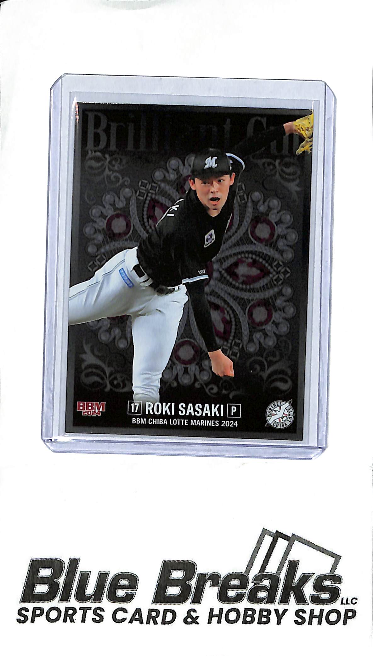 2024 BBM - Roki Sasaki BC3 - Brilliant Cut - Baseball - Marines - Dodgers