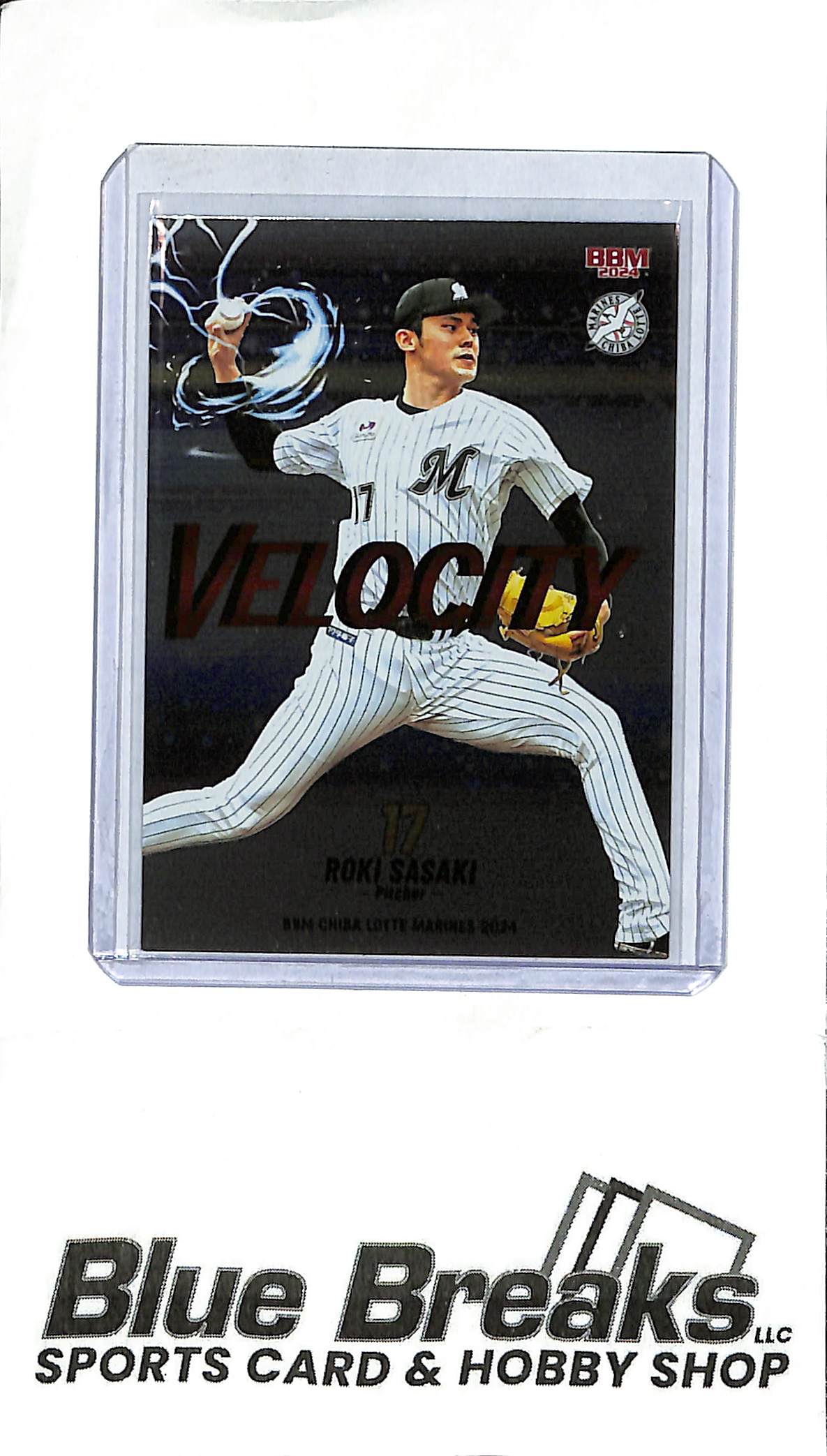 2024 BBM - Roki Sasaki VE1 - Velocity - Baseball - Marines - Dodgers