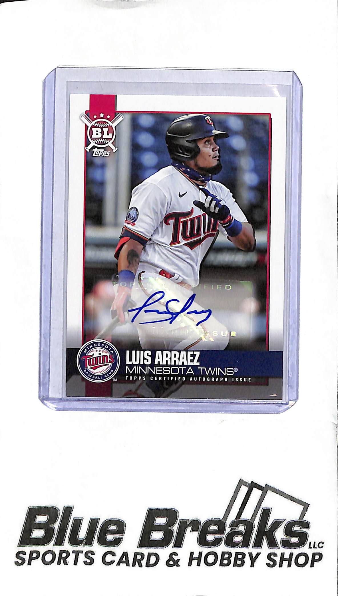 2021 Topps Big League - Luis Arraez BLA-LA - Auto - Baseball - Twins - Padres