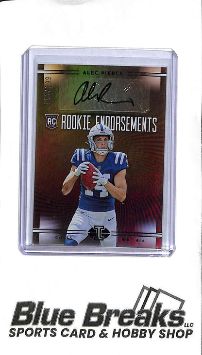 2022 Panini Illusions - Alec Pierce RE-AP - Auto 106/199 - Football - Colts